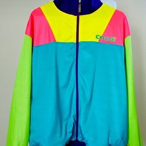 Coogi Zip-up Jacket Neon